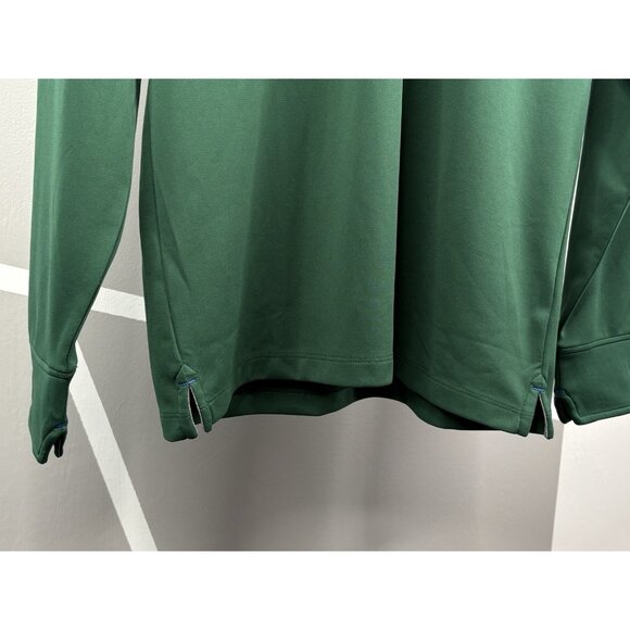 Twillory Athleisure Athlounger Long Sleeve Polo Shirt Mens S Green Performance - Picture 4 of 15